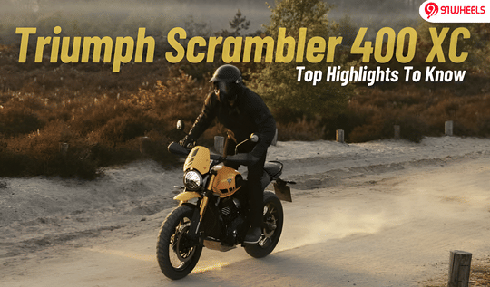 Triumph Scrambler 400 XC Top Highlights- Features, Hardware, & More