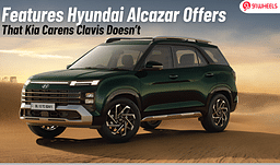 Features Hyundai Alcazar Offers That Kia Carens Clavis Doesn't