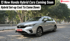Honda Hybrid Cars To Get Cheaper; 13 New Hybrid Vehicles Coming Soon