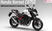 Honda Hornet CB750 Launch Expected In The Coming Days Honda Hornet CB750 Launch Expected In The Coming Days