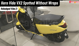 Hero Vida VX2 Spied Ahead Of July 1 Launch; Rebranded Vida Z!