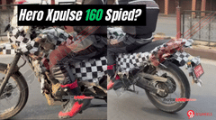 Hero Impulse Successor Spied Testing - Most Likely Xpulse 160