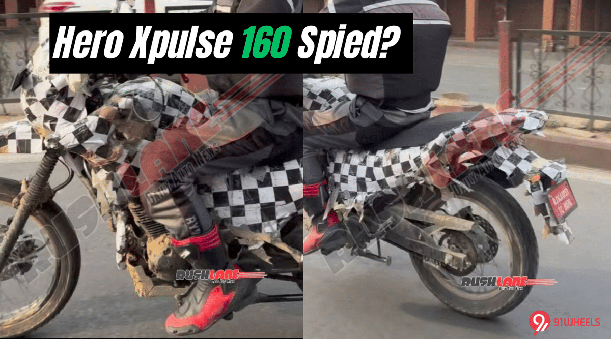 Hero Impulse Successor Spied Testing - Most Likely Xpulse 160 Hero Impulse Successor Spied Testing - Most Likely Xpulse 160