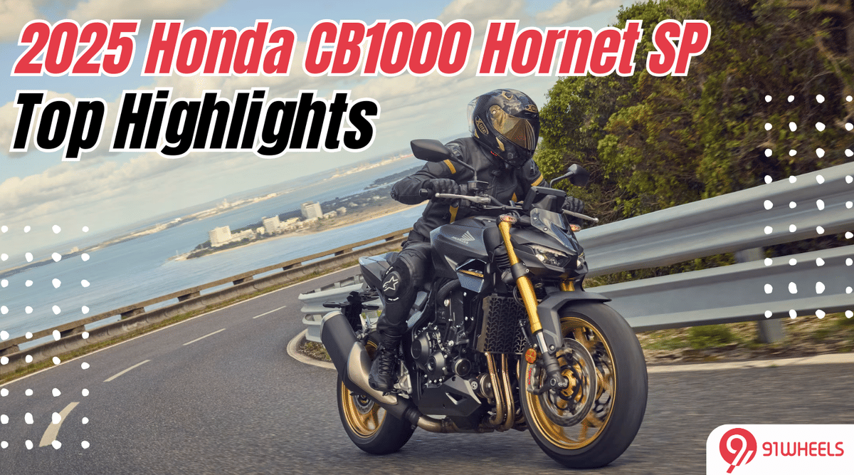 2025 Honda CB1000 Hornet SP Launched in India: Top Highlights Here 2025 Honda CB1000 Hornet SP Launched in India: Top Highlights Here
