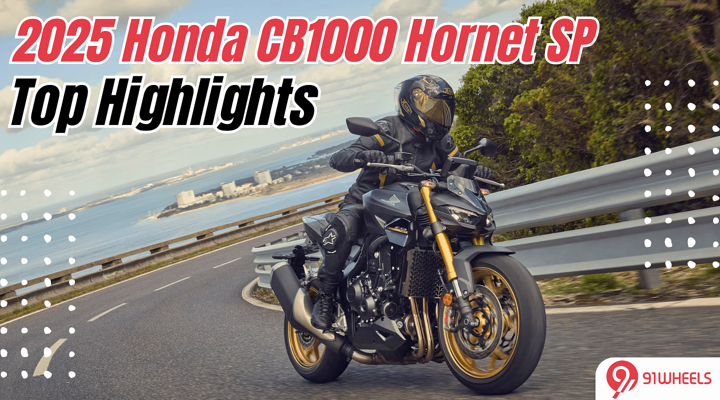 2025 Honda CB1000 Hornet SP Launched in India: Top Highlights Here 2025 Honda CB1000 Hornet SP Launched in India: Top Highlights Here