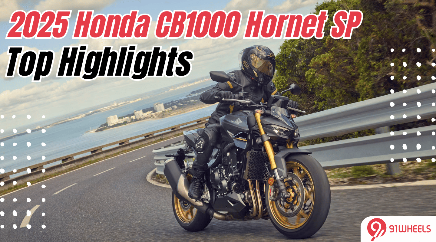2025 Honda CB1000 Hornet SP Launched in India: Top Highlights Here 2025 Honda CB1000 Hornet SP Launched in India: Top Highlights Here