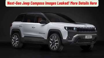 Next Gen Jeep Compass Images Leaked; Is It Coming To India?