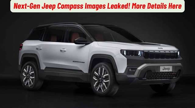 Next Gen Jeep Compass Images Leaked; Is It Coming To India?