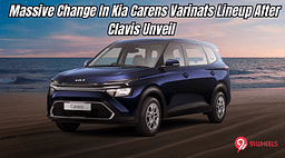 Massive Change In Kia Carens Varinats Lineup After Clavis Unveil