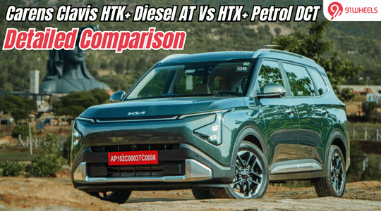 Kia Clavis Diesel HTK+ Vs HTX+ Turbo Petrol AT: Detailed Comparison Kia Clavis Diesel HTK+ Vs HTX+ Turbo Petrol AT: Detailed Comparison