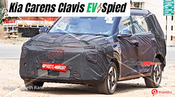 Kia Carens Clavis EV Spied Testing - New Details Observed