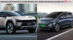 Mahindra BE 6 Pack One vs MG Windsor Pro: Comparison