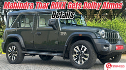 Mahindra Thar ROXX Gets 4 Channel Immersive Audio With Dolby Atmos: Details
