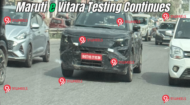 Exclusive - Maruti e Vitara Continues Testing Ahead Of September Launch