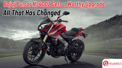 Bajaj Pulsar NS400Z Gets a Worthy Upgrade: Check All That Has Changed Bajaj Pulsar NS400Z Gets a Worthy Upgrade: Check All That Has Changed