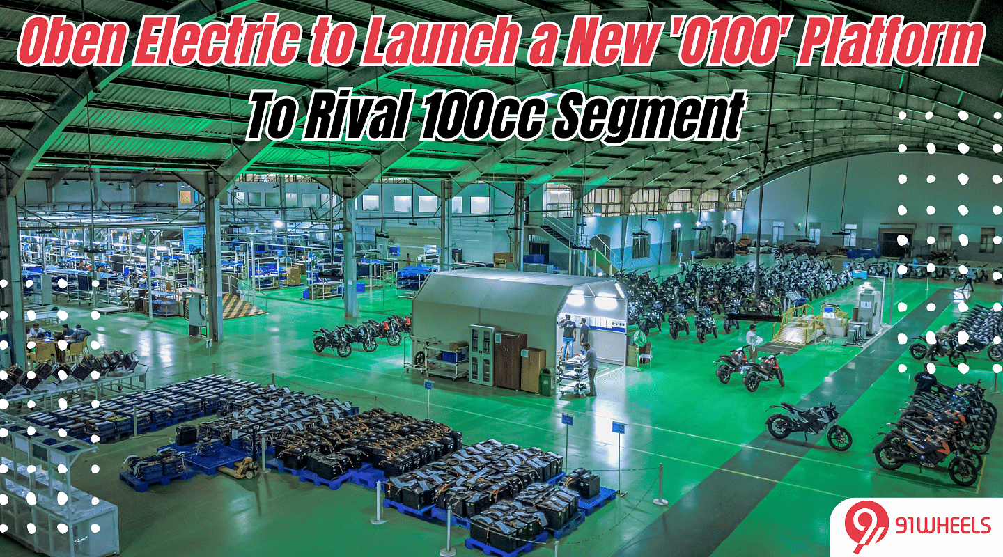 Oben Electric to Launch a New 'O100' Platform to Target India’s Mass 100cc Segment: Details