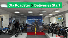 Ola Roadster X Deliveries Start - Free Extended Warranty For First 5000 Ola Roadster X Deliveries Start - Free Extended Warranty For First 5000
