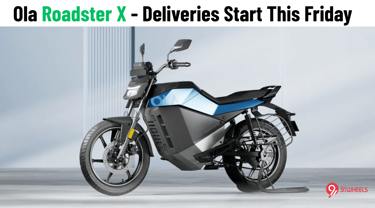 Ola Roadster X Deliveries To Start By This Friday (May 23)