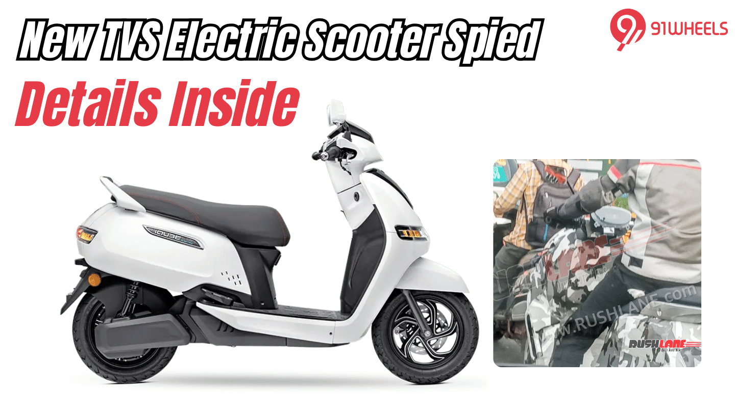 New TVS Electric Scooter Spied; Junior to iQube: Details Inside New TVS Electric Scooter Spied; Junior to iQube: Details Inside