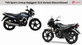 TVS Sport Lineup Rejigged: ELS Variant Discontinued