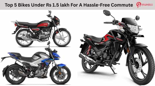 Top 125cc Bikes Under Rs 1.5 lakh For A Hassle-Free Commute