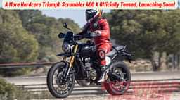 A More Hardcore Triumph Scrambler 400 X Officially Teased, Launching Soon!