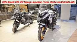 2025 Benelli TRK 502 Lineup Launched, Prices Start From Rs 6.20 Lakh!