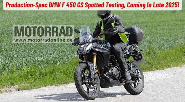 Production-Spec BMW F 450 GS Spotted Testing!
