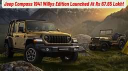 Jeep Wrangler Willys 1941 Edition Launched, Prices Start From Rs 67.65 Lakh!