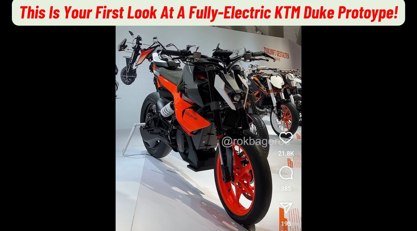 KTM E Duke Prototype Shown For The First Time, On Display At Austria HQ!