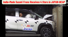 India-Made Maruti Suzuki Fronx Scored 4 Stars In Japan-NCAP - Details!