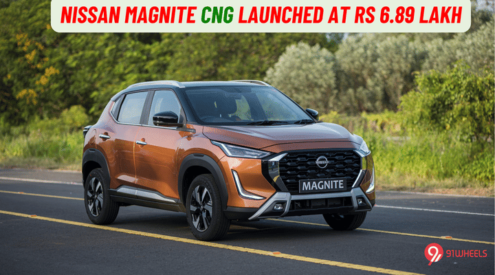 Nissan Magnite CNG Launched At Rs 6.89 Lakh - But There's A Catch! Nissan Magnite CNG Launched At Rs 6.89 Lakh - But There's A Catch!