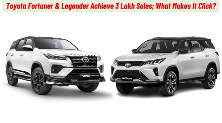 Toyota Fortuner Achieves 3 Lakh Sales Landmark; What Makes It Click?