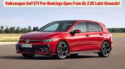 Volkswagen Golf GTI Pre-Bookings Officially Open, But With A Twist!