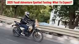 2025 Yezdi Adventure Spotted Testing Before May 15 Launch!