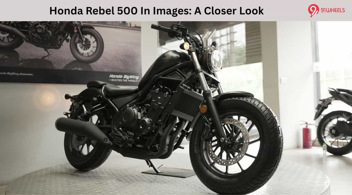 Honda Rebel 500 In Images: A Closer Look Honda Rebel 500 In Images: A Closer Look