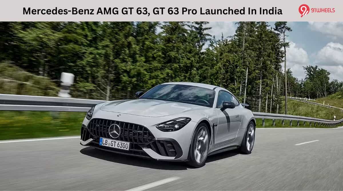 Mercedes-Benz AMG GT 63, GT 63 Pro Launched In India Mercedes-Benz AMG GT 63, GT 63 Pro Launched In India
