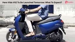 Hero Vida VX2 To Be Launched Tomorrow: What To Expect?