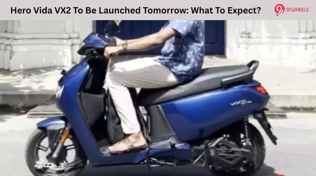 Hero Vida VX2 To Be Launched Tomorrow: What To Expect? Hero Vida VX2 To Be Launched Tomorrow: What To Expect?