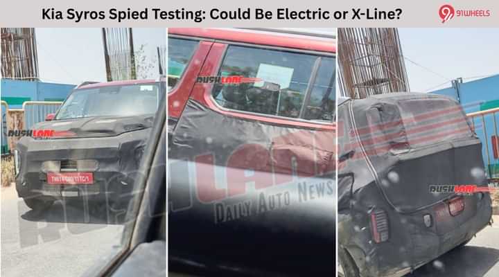 Kia Syros Spied Testing: Could Be Electric or X-Line?