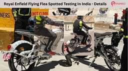 Royal Enfield Flying Flea Spotted Testing In India - Details