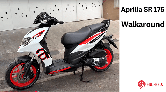 Aprilia SR 175 Detailed Walkaround - Launching This July