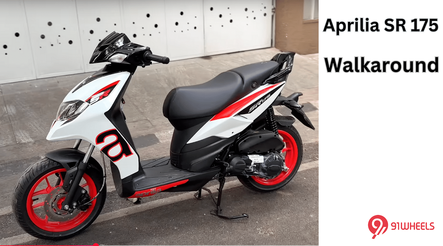 Aprilia SR 175 Detailed Walkaround - Launching This July