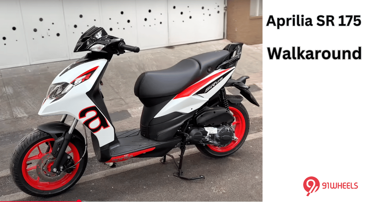 Aprilia SR 175 Detailed Walkaround - Launching This July Aprilia SR 175 Detailed Walkaround - Launching This July