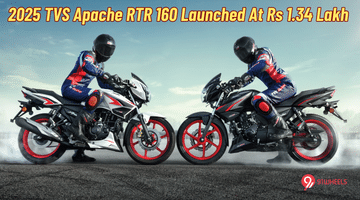 2025 TVS Apache RTR 160 Now Available With Dual-Channel ABS - Priced At Rs 1.34 Lakh