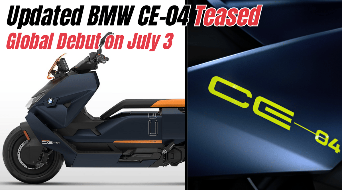 Updated BMW CE-04 Teased; Global Debut on July 3: Details You Need to Know! Updated BMW CE-04 Teased; Global Debut on July 3: Details You Need to Know!