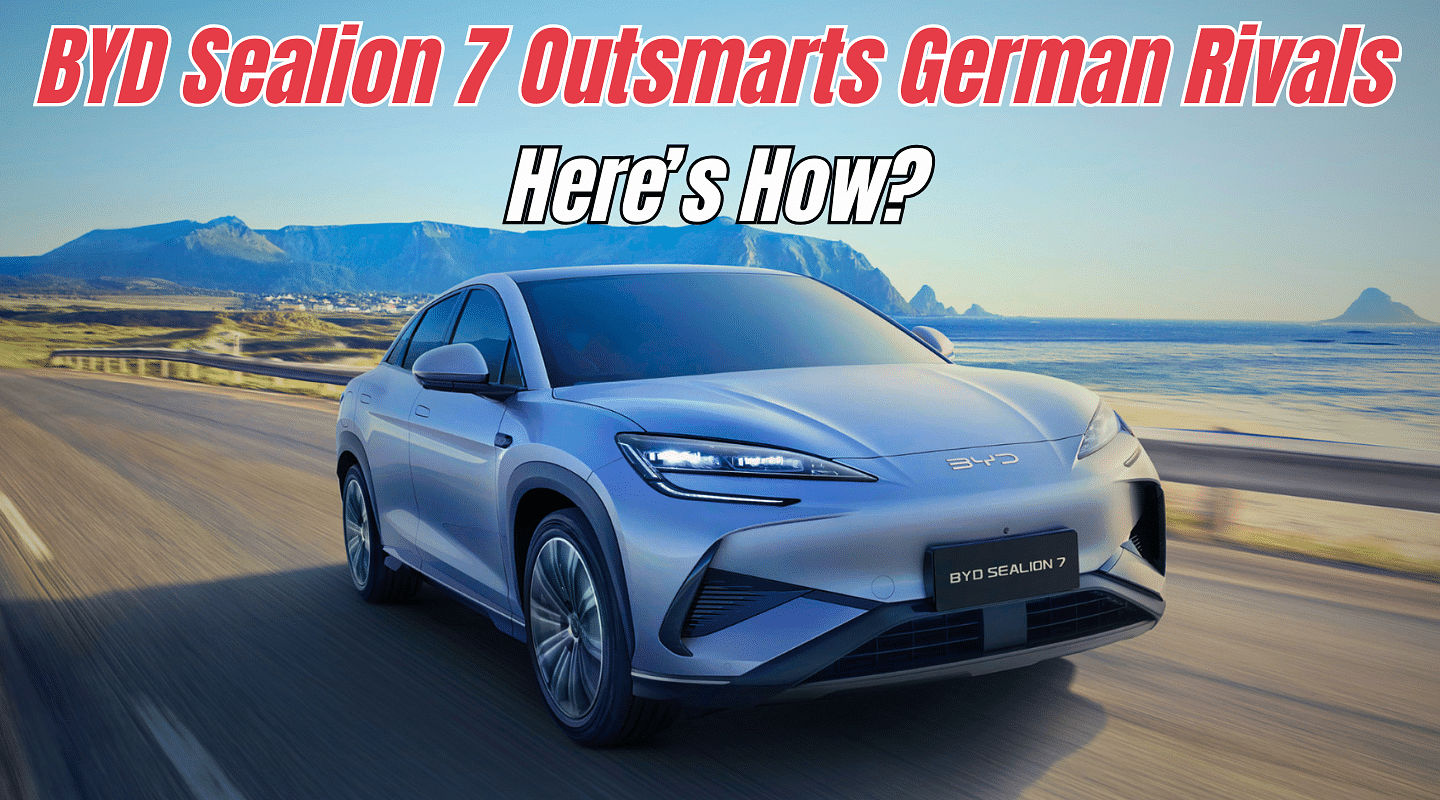 Why the BYD Sealion 7 Outsmarts German Rivals Under Rs. 60 Lakh? Check out Why the BYD Sealion 7 Outsmarts German Rivals Under Rs. 60 Lakh? Check out