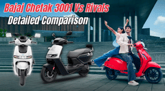 Bajaj Chetak 3001 Vs Rivals: Detailed Comparison