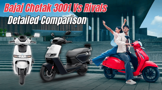Bajaj Chetak 3001 Vs Rivals: Detailed Comparison