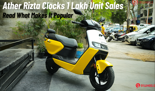 Ather Rizta Crosses 1 Lakh Sales Milestone: Read What Makes It Popular